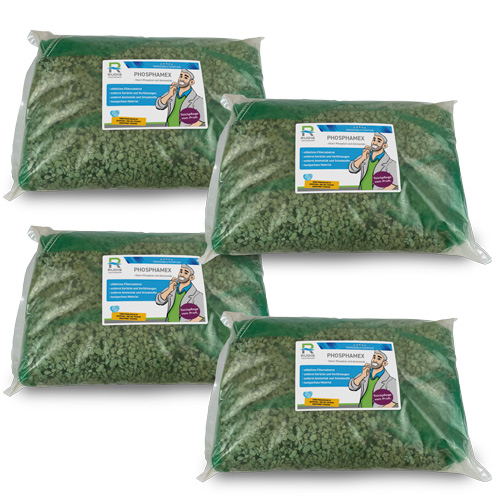 PhosphAmex Filtersubstrat - Phosphat natürlich binden