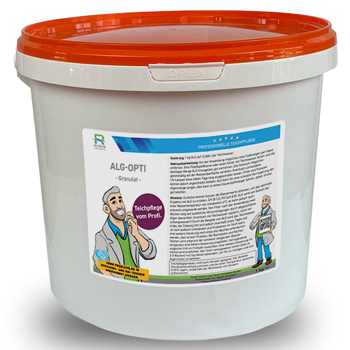 ALG Opti Granulat - verbessert die Wasserqualität