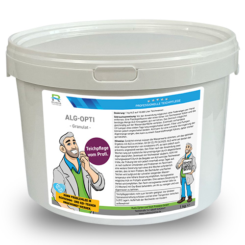 ALG Opti Granulat - verbessert die Wasserqualität